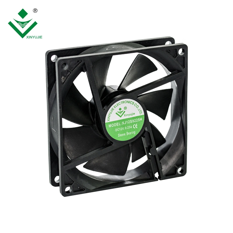 Customized Silent 9225 Workshop Purification Equipment 12/24/48V Cooling Fan Laser Module 2/3/4 Wires DC Fan 92X92X25mm