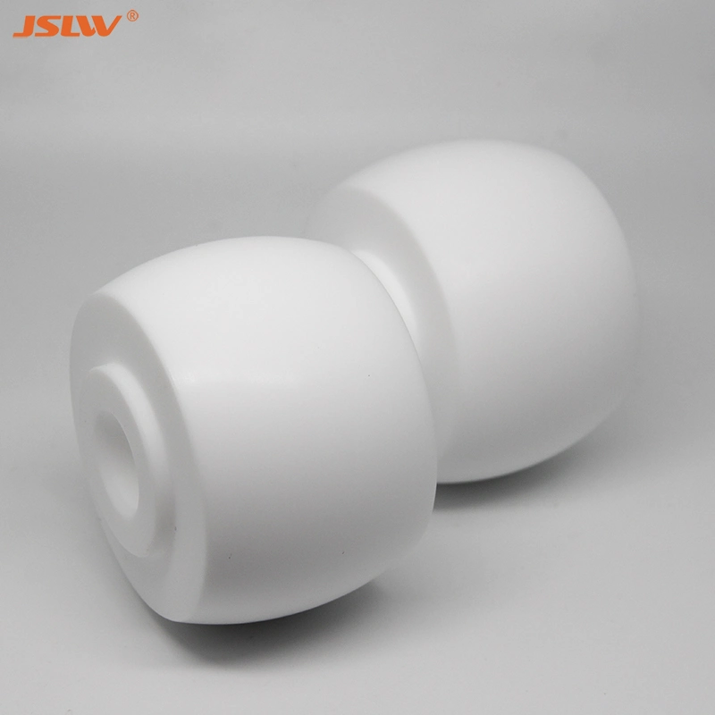 Custom Small Size PTFE Pulley / Plastic Sliding Roller Wheel