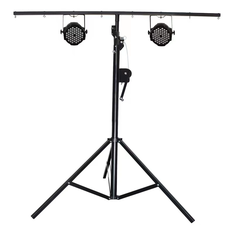 Wedding Stage Performance Equipment Thickened Handkerchief LED PAR Light Hand Bracket 3m Mobile Lifting Tripod Frame