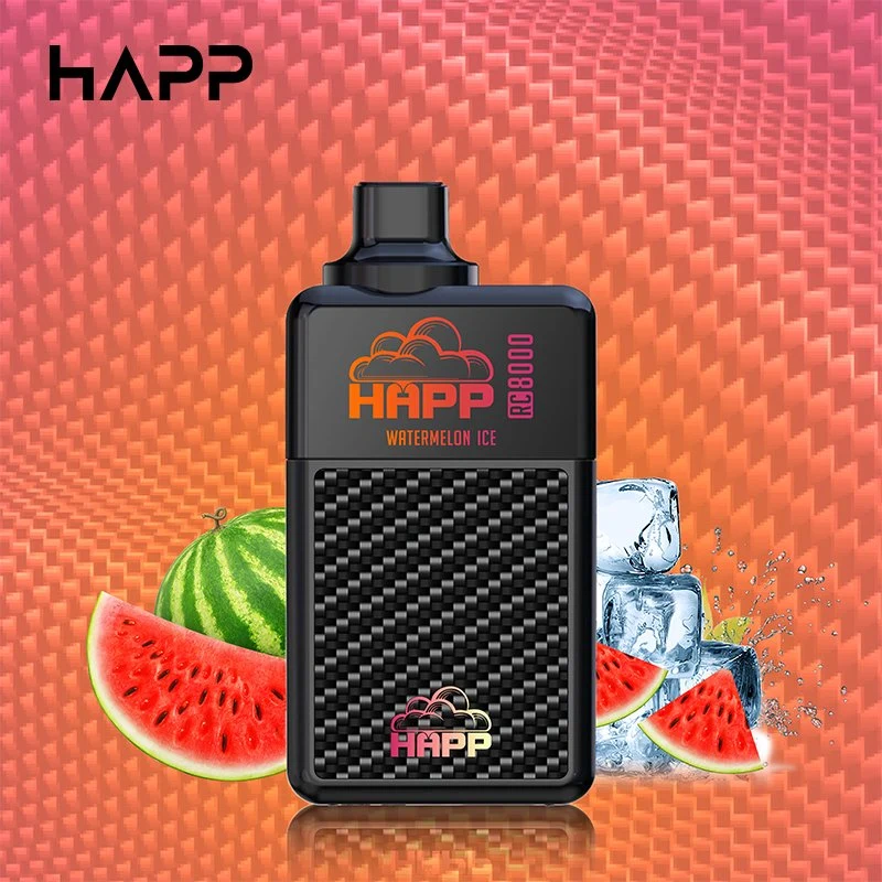 Happ 8000 Puff 13ml Pod 10 Flavors cigarettes électroniques jetables Boîtier VAPE