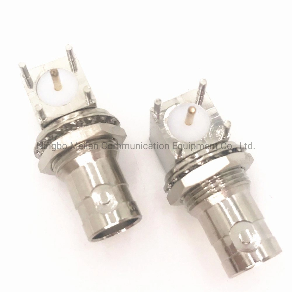 BNC-Kwe 90 Degrees Copper Female Waterproof BNC Connector