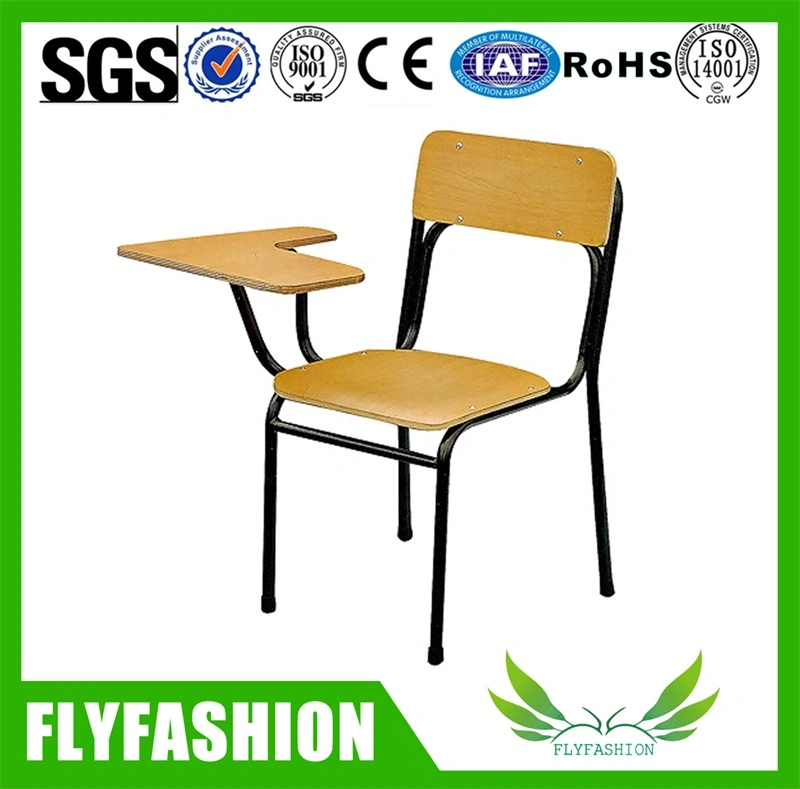 Modern Popular School Student Chair with Writing Pad