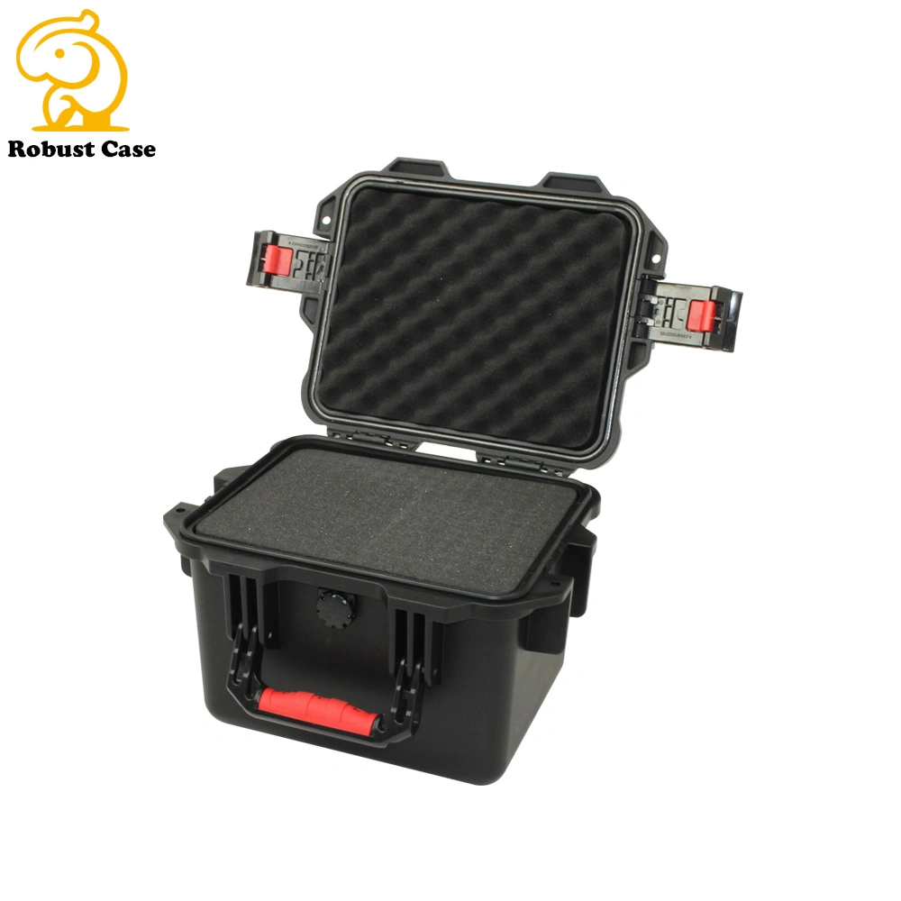 2019 High quality/High cost performance  Lockable Waterproof Plastic Case Suitcase with Foam and Handle