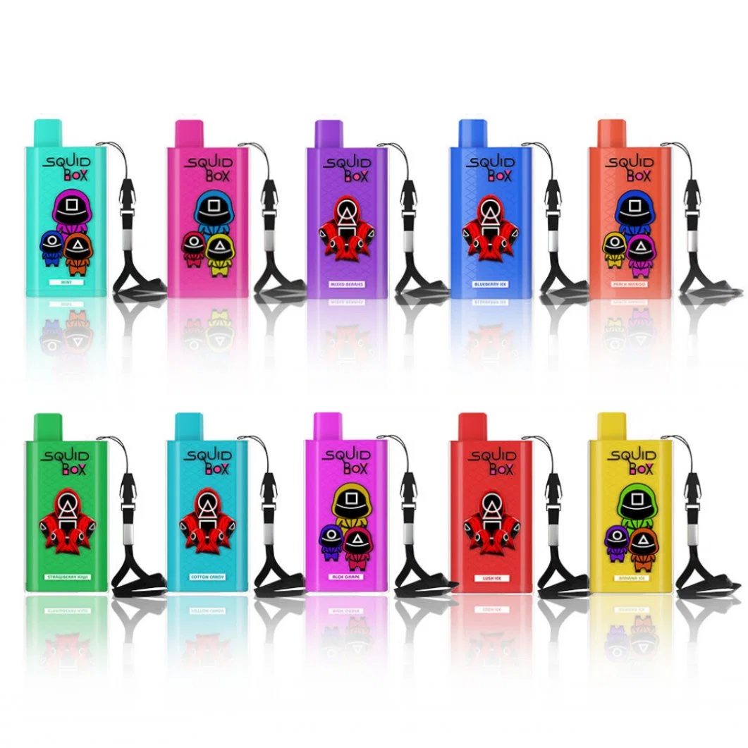 Randm Squid Box Disposable/Chargeable System Vape 5200 Puffs 2% 5% Original