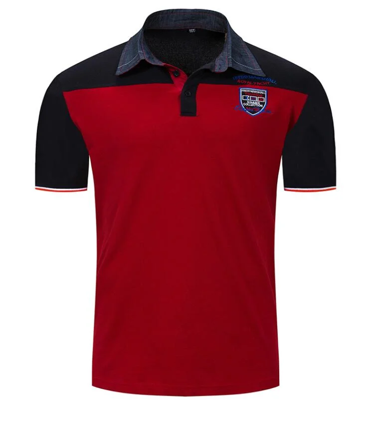 High End Custom Made Men Polo Shirts Clothing Factory