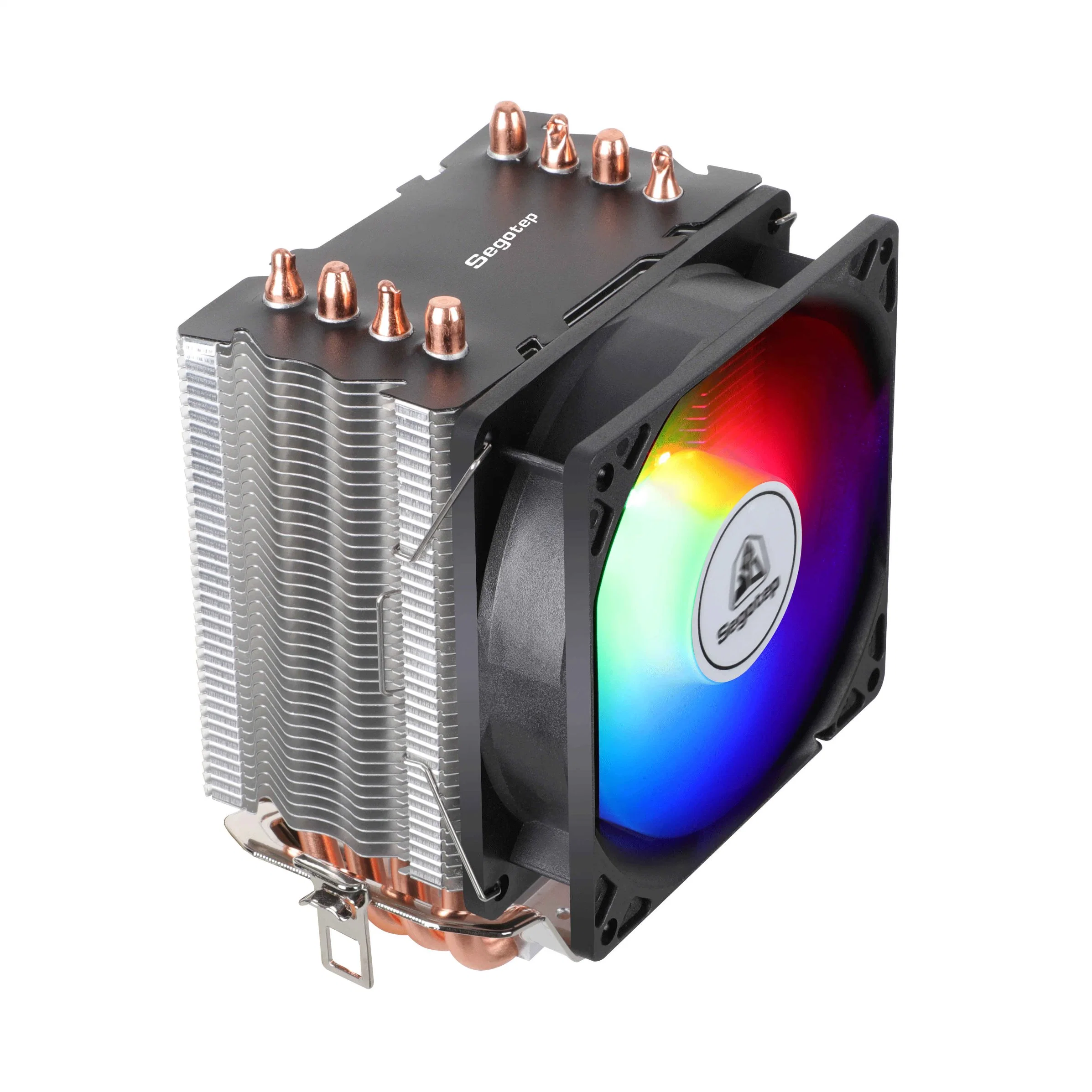 Arrefecedor Segotep RGB para Torre de ventilador para AMD/Intel, dissipador de calor de alumínio, tubos de cobre