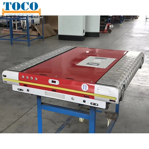 High Efficiency Smart Radio Pallet Cart for Pallet Racking Storage System with Wms Tablet