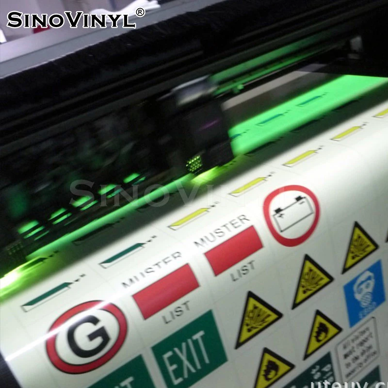 SINOVINYL Eco Solvent UV Printable Reflective Sheeting Film For Printing