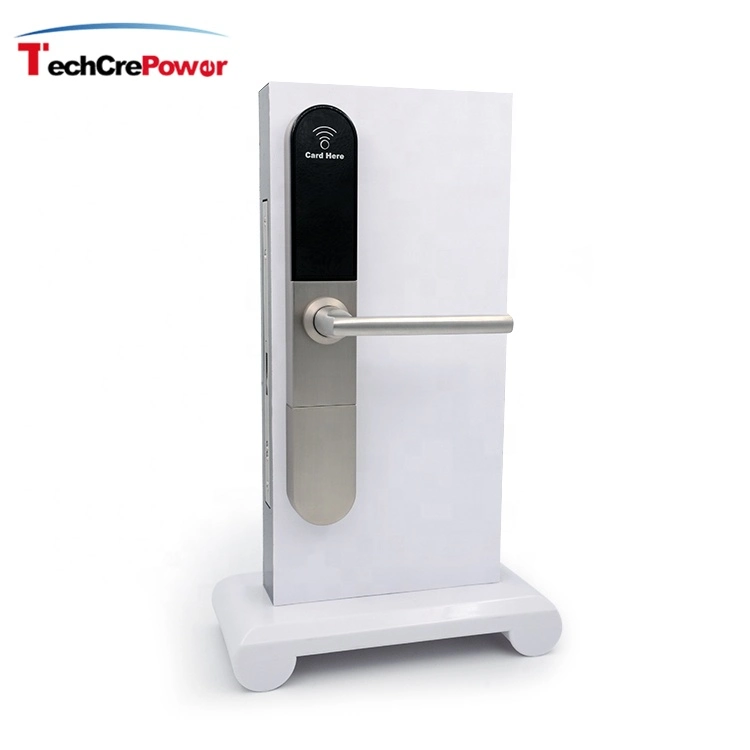 E918 RF Card Electronic Door Handle Lock, Système de verrouillage de porte d'hôtel intelligent RFID, Prix