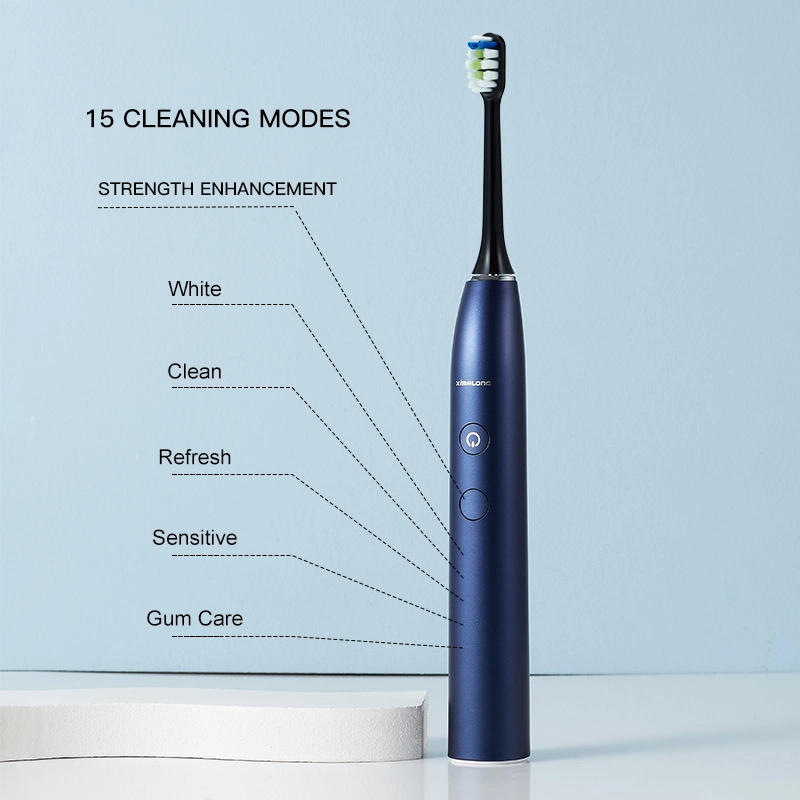 Neue Ankunft Beste Verkauf Professionelle Tragbare Elektrische Zahnbürste 15 Modus Effektive Saubere Zahnbürste Elektrische Zahnbürste Custom