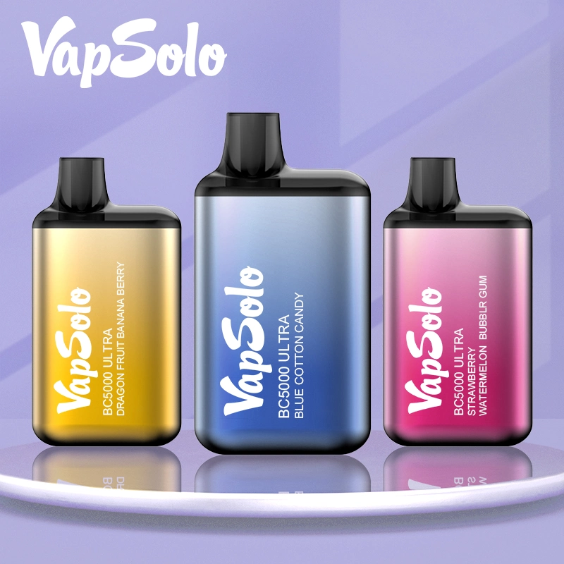 Оптовая торговля аксессуары для некурящих Vapsolo 5500 отшелушивающей подушечкой аккумуляторный блок Elf одноразовые дым Vape OEM Электронные сигареты