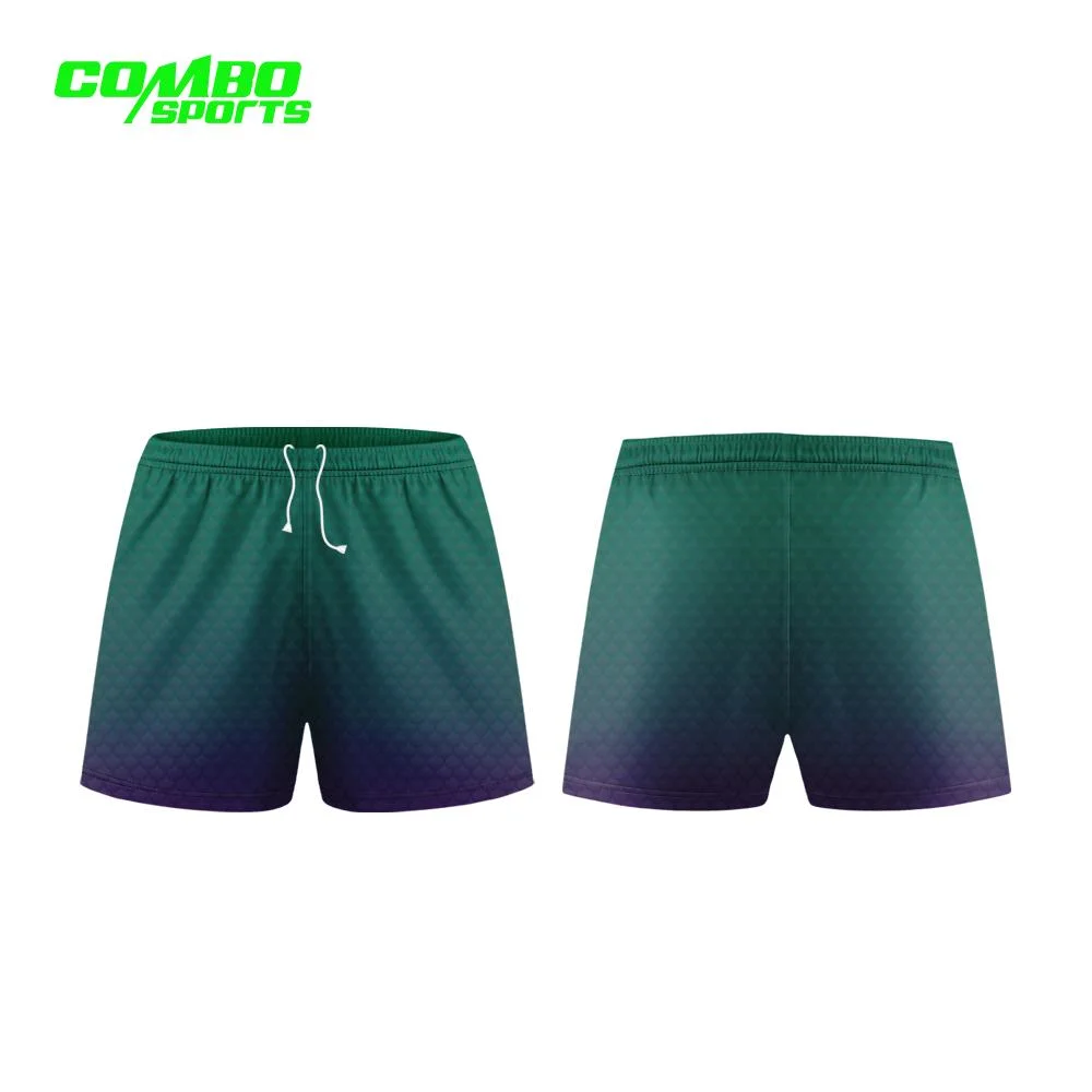 Professional Durable Sublimation Club Rugby Short Men Fashion Cut and Sewn Rugby Short