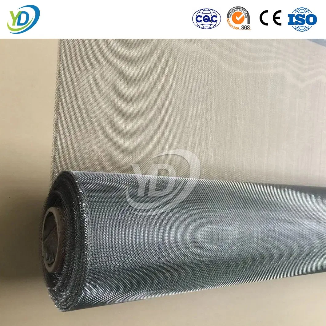 Yeeda flexible und weiche Edelstahl Drahtgitter China Großhändler 304 316 Vierkantloch Drahtgitter aus Edelstahl 16X16 Swg37 Fenster „Sicherheit Ratte-Proof“