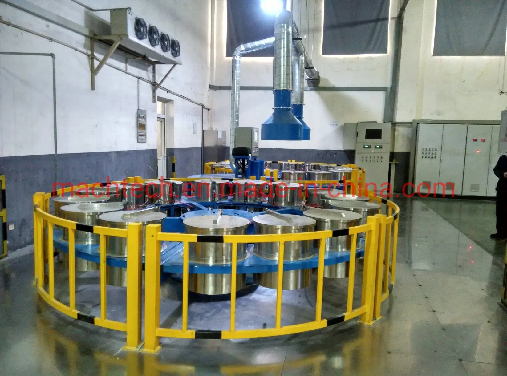 PLC Control System Plastic High Speed Mixer Weighing Equipment