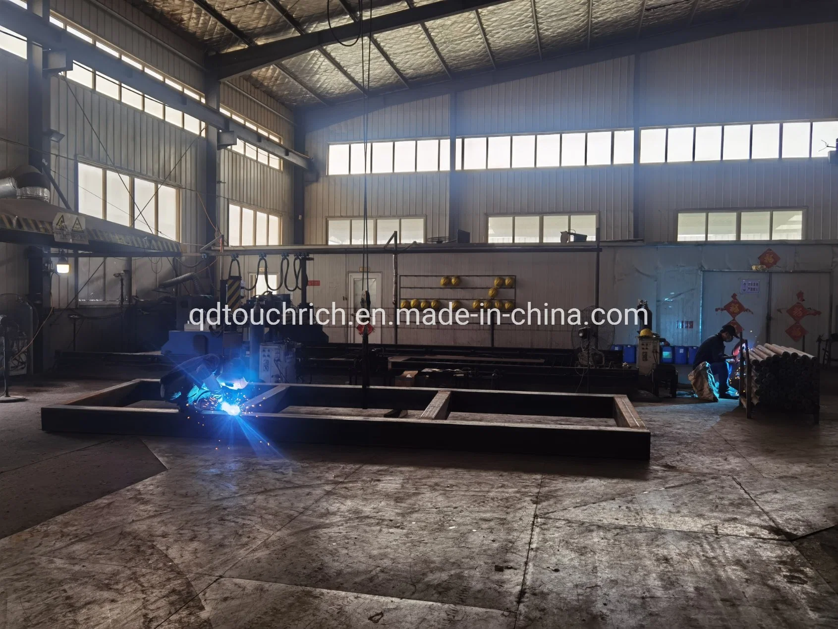 China Steel Fabrication Company soldadura pesada a medida procesamiento de estructuras metálicas