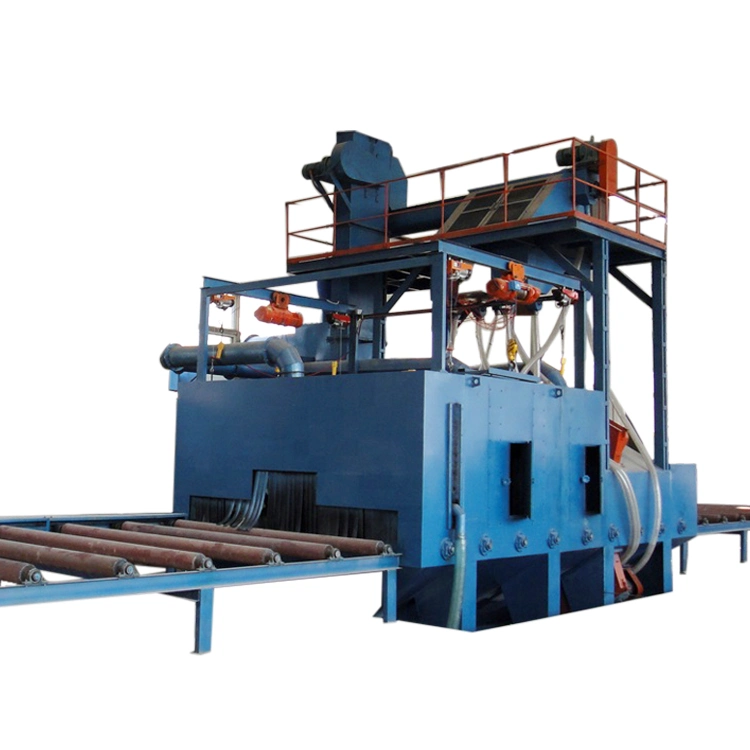 Roller Conveyor Tunnel Type Shot Blasting Machine for Steel and Aluminum Wheel