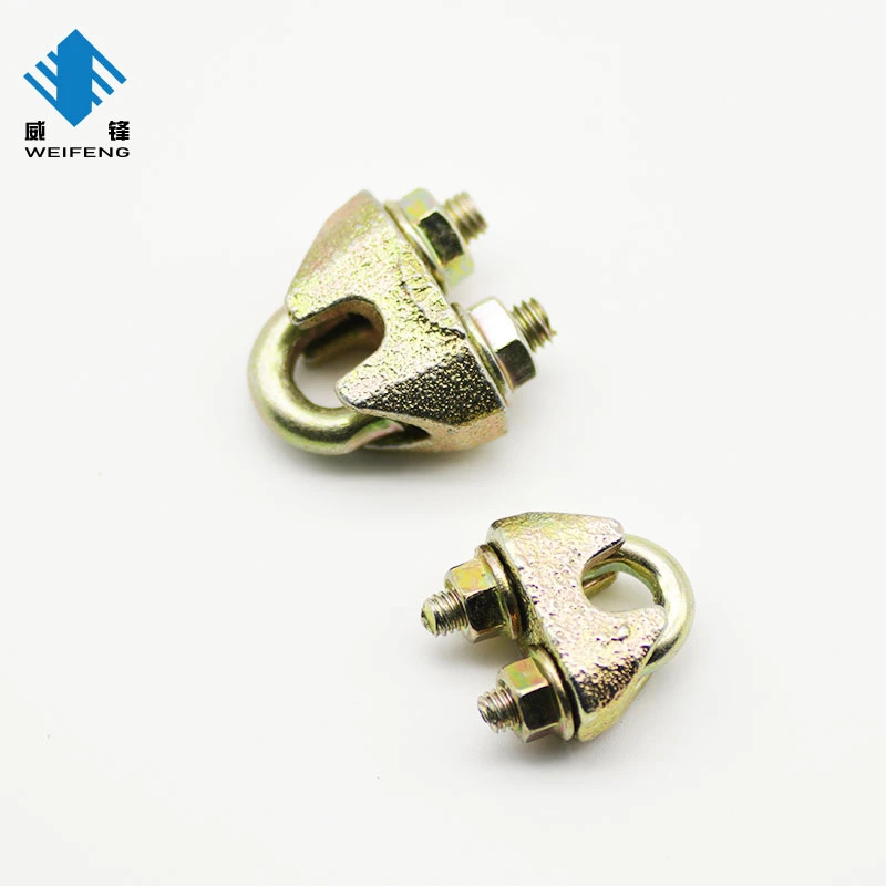 Factory Price Zinc Plated Bulk Packing Rigging Q235 Wire Rope Clip