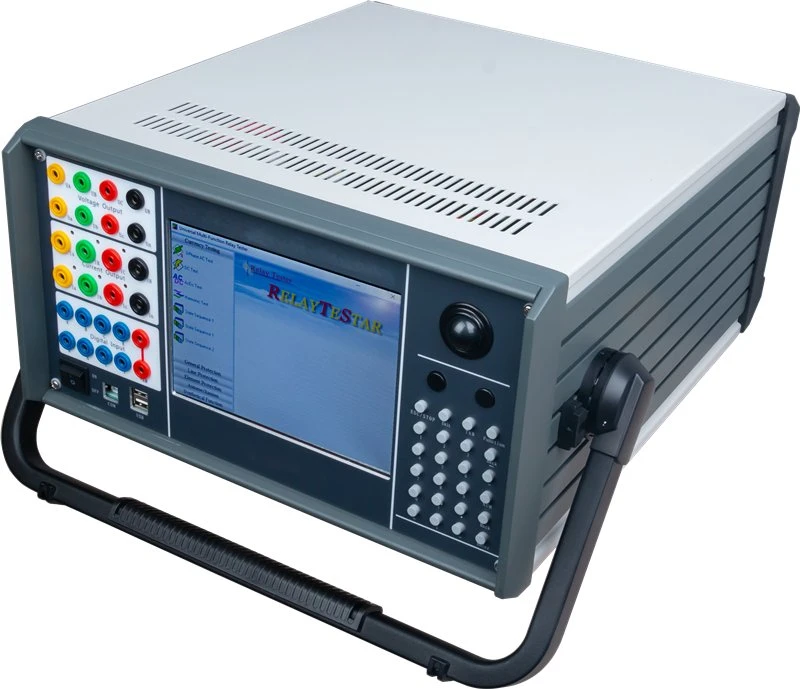 Factory Supplier Microcomputer 6 Phase Relay Protection Tester Secondary Injection Relay Test