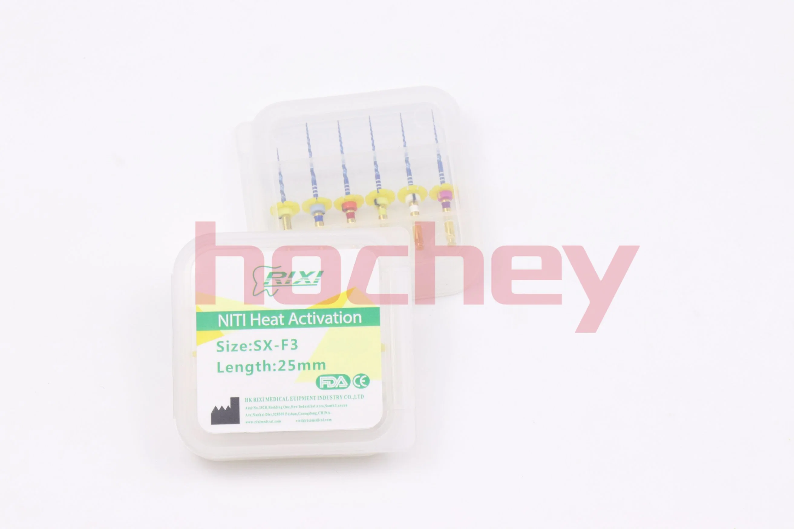 Hochey Medical Dental Endo fichiers root Root Canal Universeral moteur rotatif d'utilisation de fichiers Root Canal dentiste outil endodontiques