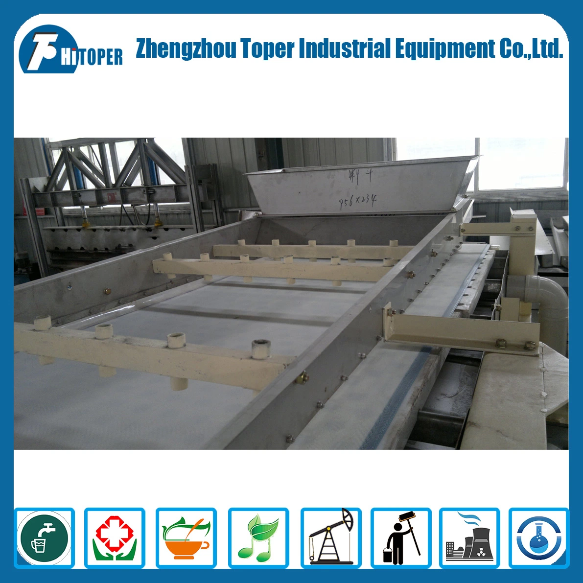 High Effecient Industrial Belt Filter Press Used in Dewatering for Sale