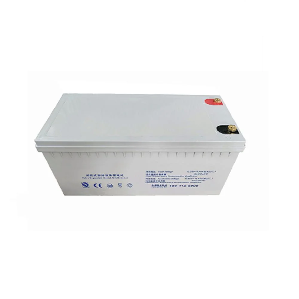 12V 220ah Lead Acid Gel Rechargeable Solar Battery in Offgrid Solar System