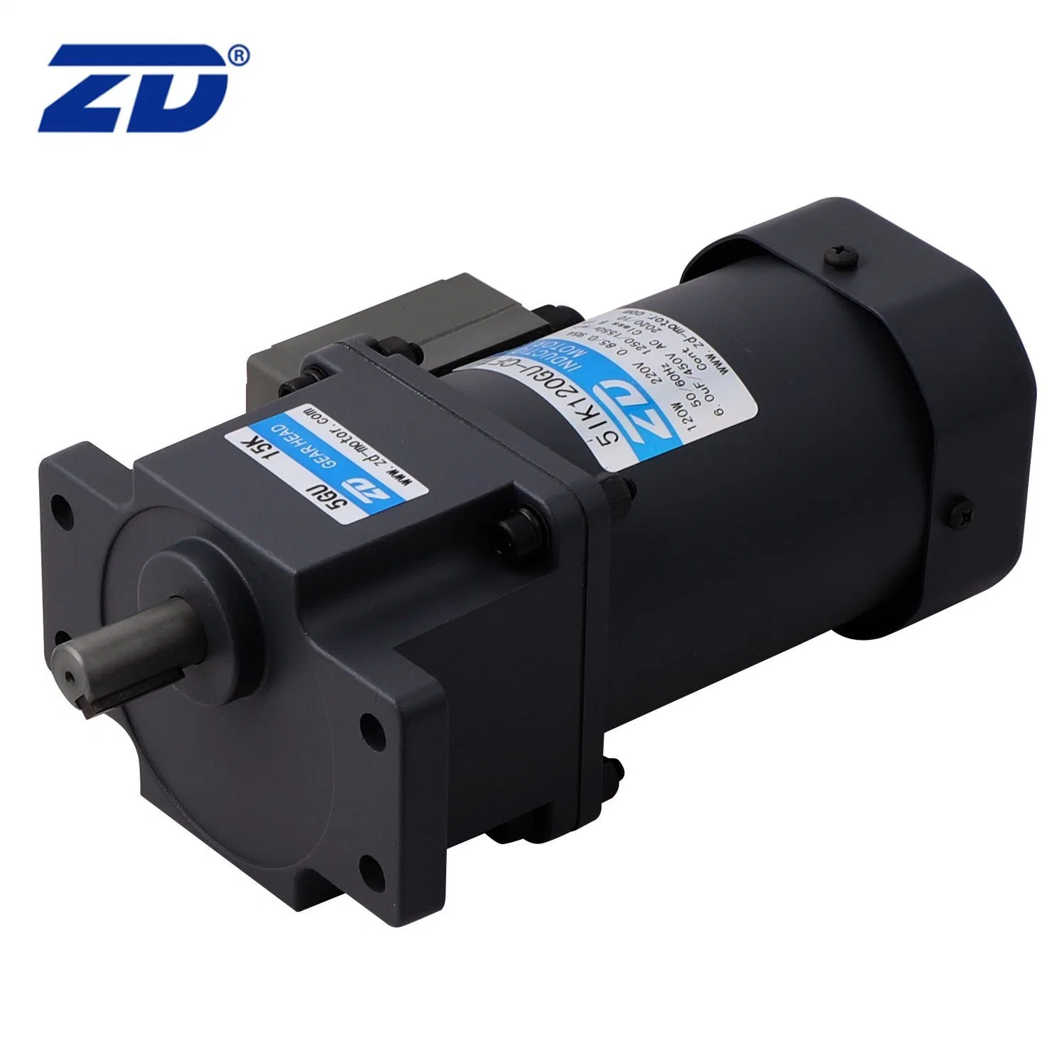 ZD 120W de puissance 3~ 750k Ratio moteur AC électrique de réducteur