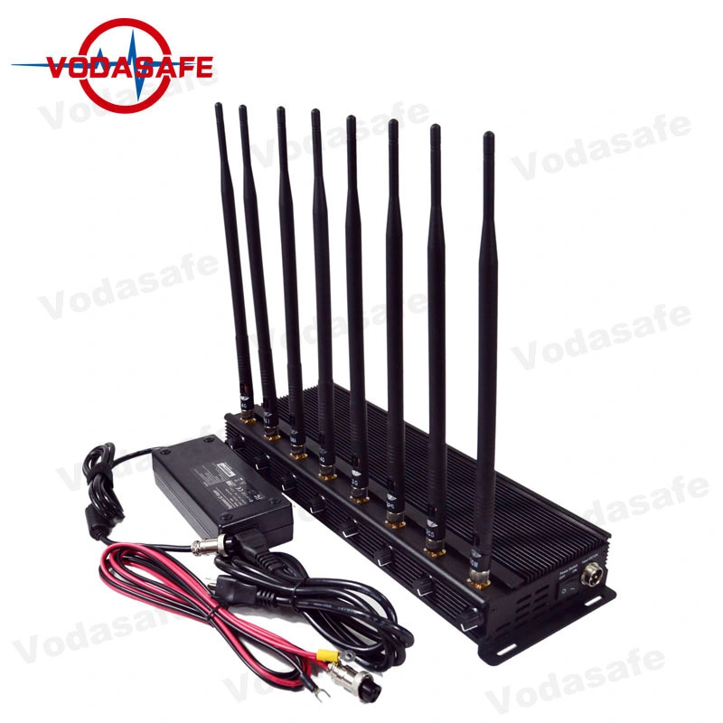 2g 3G 4G WiFi GPS VHF UHF Mobile Phone Signal Jammer Jamming 50 M WiFi Signal Jammer