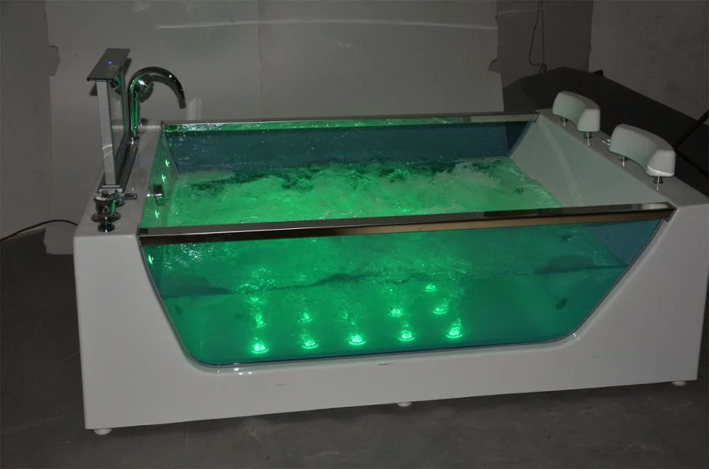 Nuevo Battub dos personas baño, chorro de agua interiores piscina de hidromasaje bañera con TV