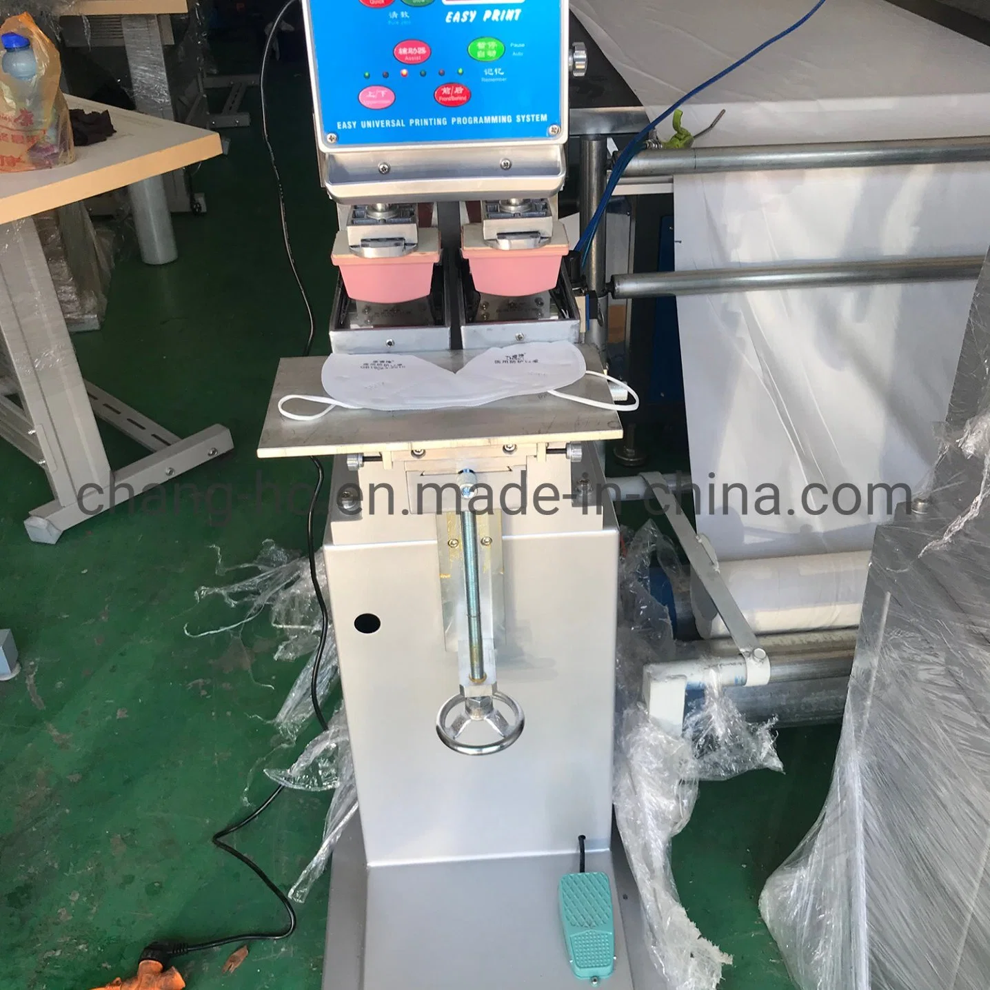 Single Color Pad Printing Machine for KN95 Mask