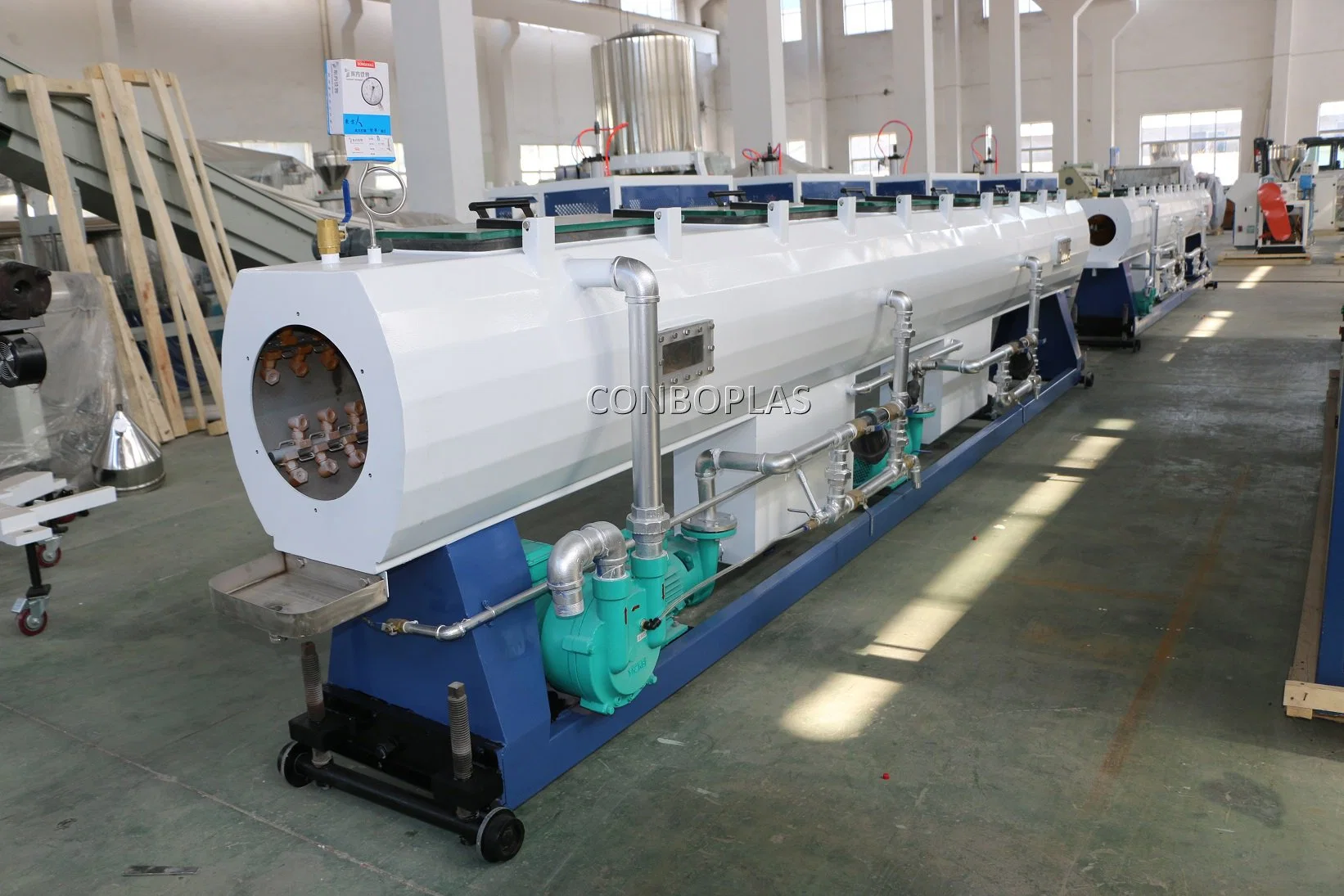 Plastic Mute PVC UPVC Drain Drainage Sewer Hose Tube Pipe Extrusion Production Line