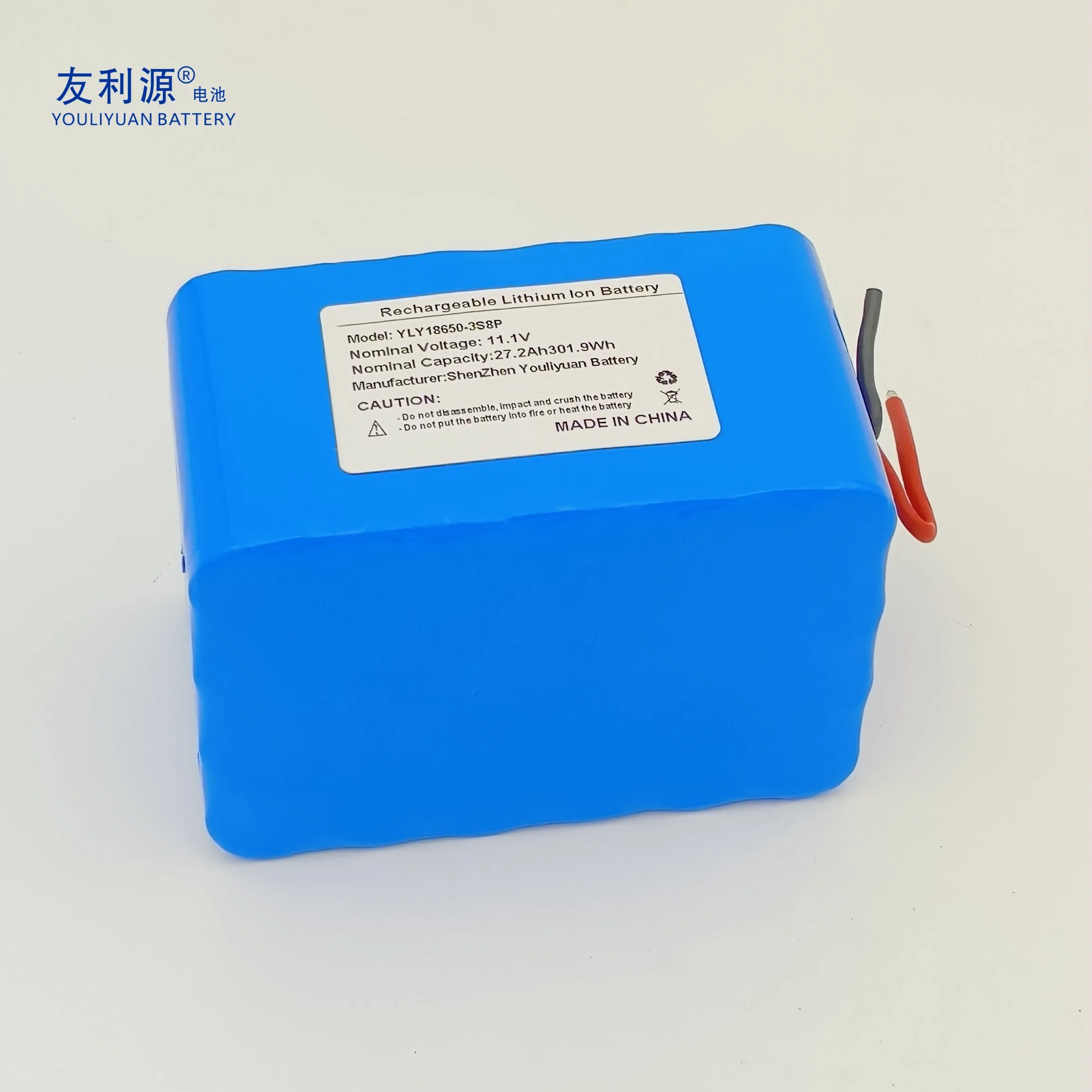 3400mAh Large Capacity 18650 Cell 3s8p 11.1V 27.2ah High quality/High cost performance Li-ion Electric Vehicle Home Appliance Battery