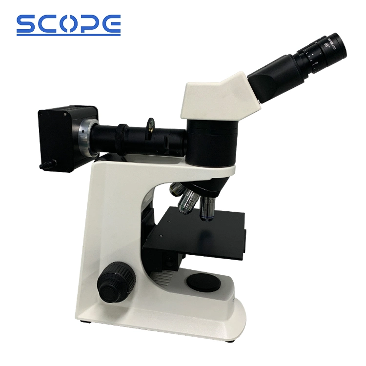 Laboratory Instrument Mineral Research 50X~1000X Reflecting Mit200 Metallurgical Microscope
