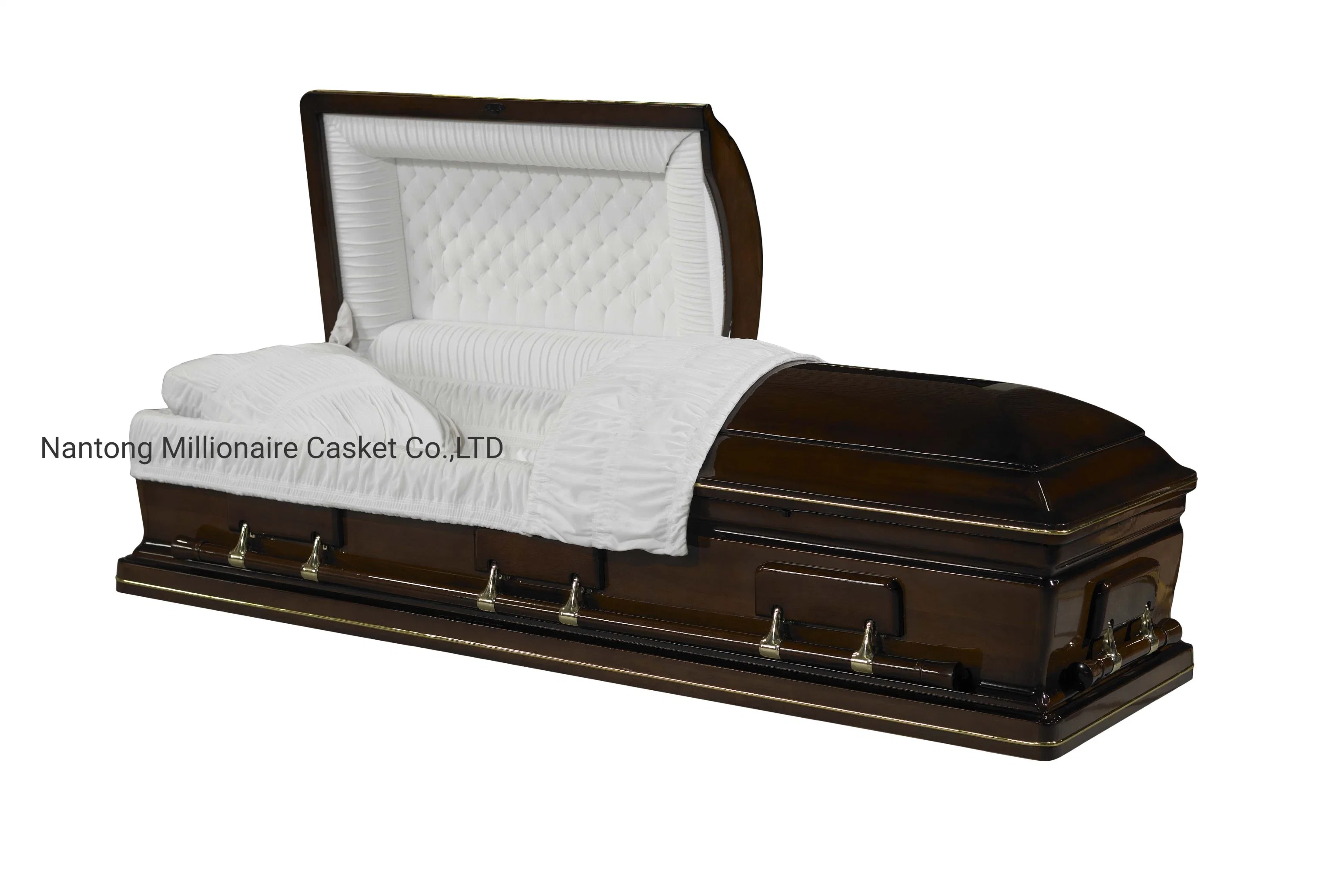 Funeral Wood Casket From Original Factory and Direct China Manufacturer