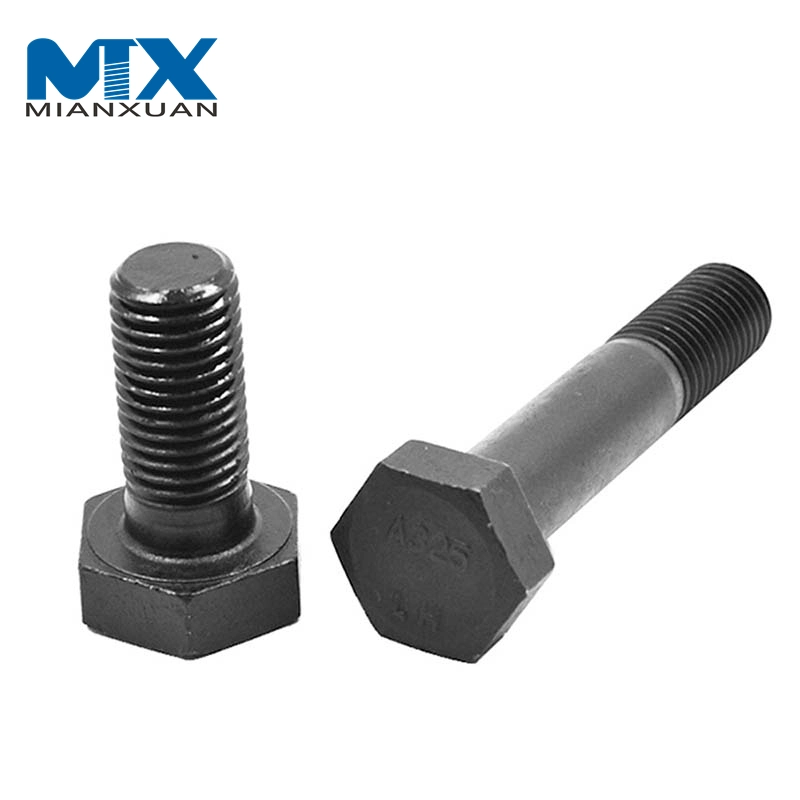 Heavy Bolts Structural DIN 933 / A325m 8s ASTM A325 Full Threaded Hex Bolt