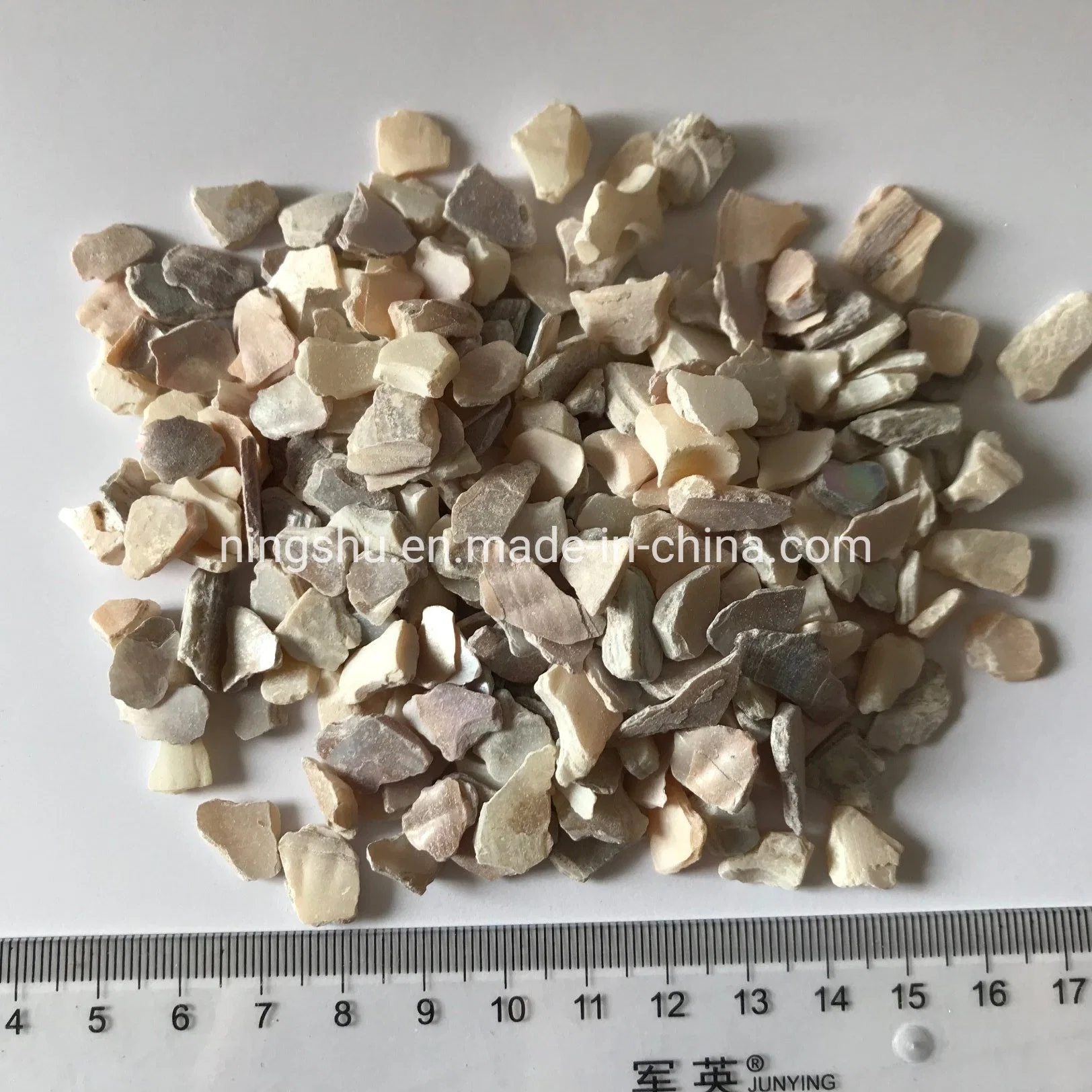 Mother of Pearl Size 2 Terrazzo Glass for Terrazzo, Countertops, Aquariums