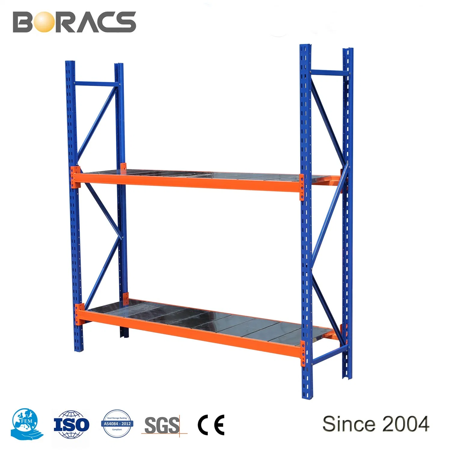 Warehouse Industrial Stacking Racks &amp; Shelves Medium Duty Storage Longspan Metal Shelving