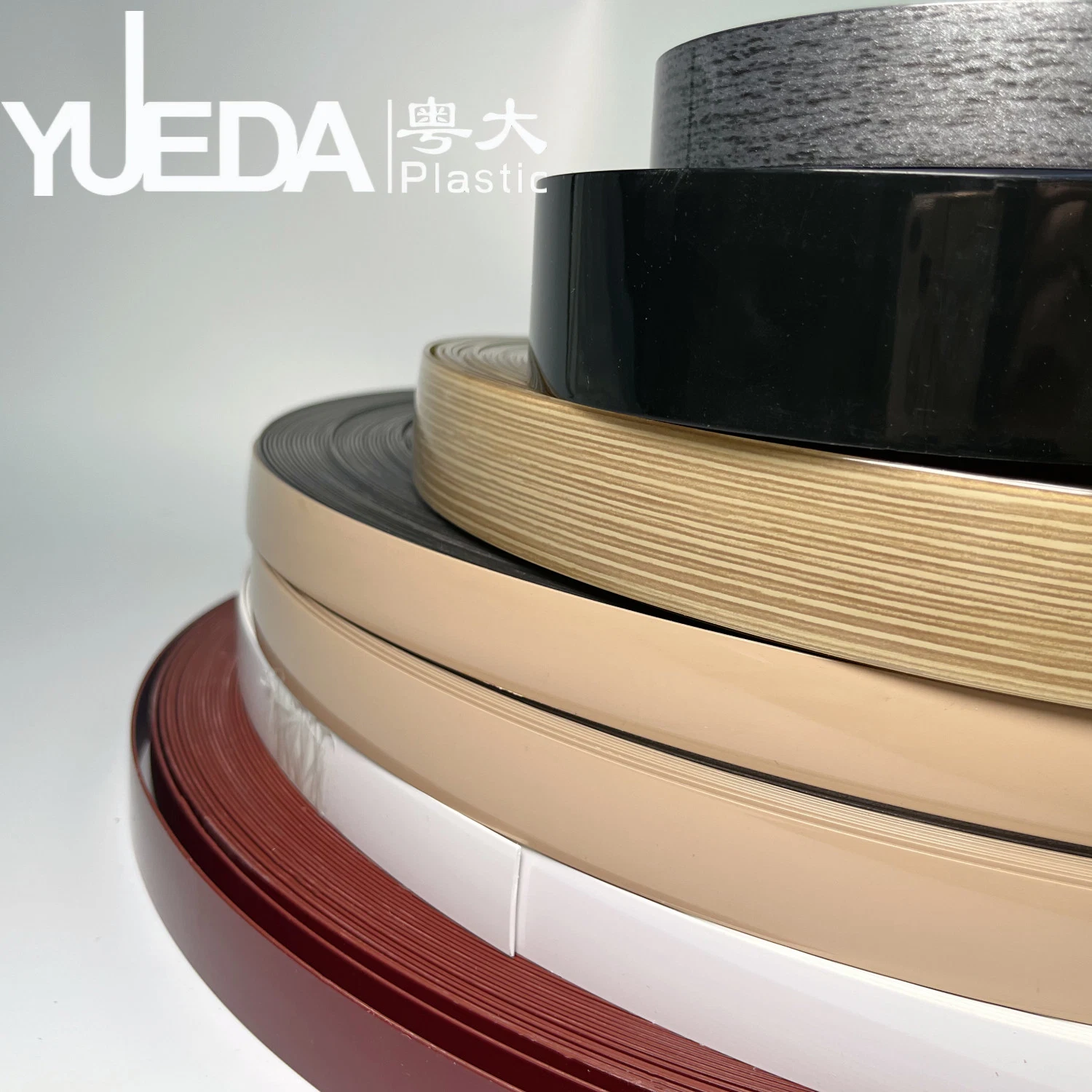 Solid Color/ Pitted-Surface PVC /ABS Edge Trim/PVC Edge Lipping/Banding for Furniture Cover