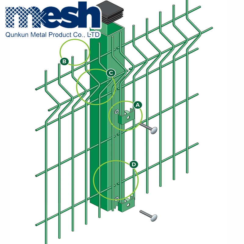 25mm X 25mm Welded Wire Mesh Fence