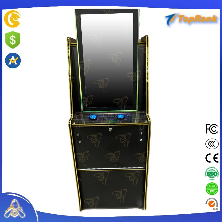 Heißer Verkauf Gekrümmter Touchscreen Elektrische Arcade Spielautomat 32 Zoll 43 Zoll Casino Cash Glücksspiel Spielautomat Schrank Ultra Heiß Mega Link Multi Games 6 im Jahr 1