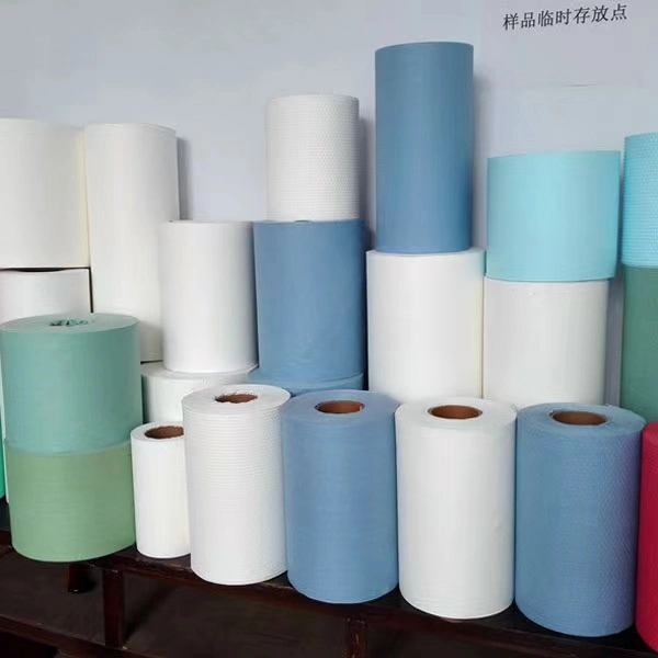 Cellulose Polyester Spunlace Laminated Nonwoven Fabric for Industrial Wipes