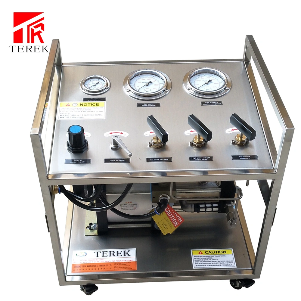 مضخة معزز غاز الأكسجين المدارة بالهواء اختبار المعدات الهيدروستاتية غاز البترول المسال ملء نقل LPG