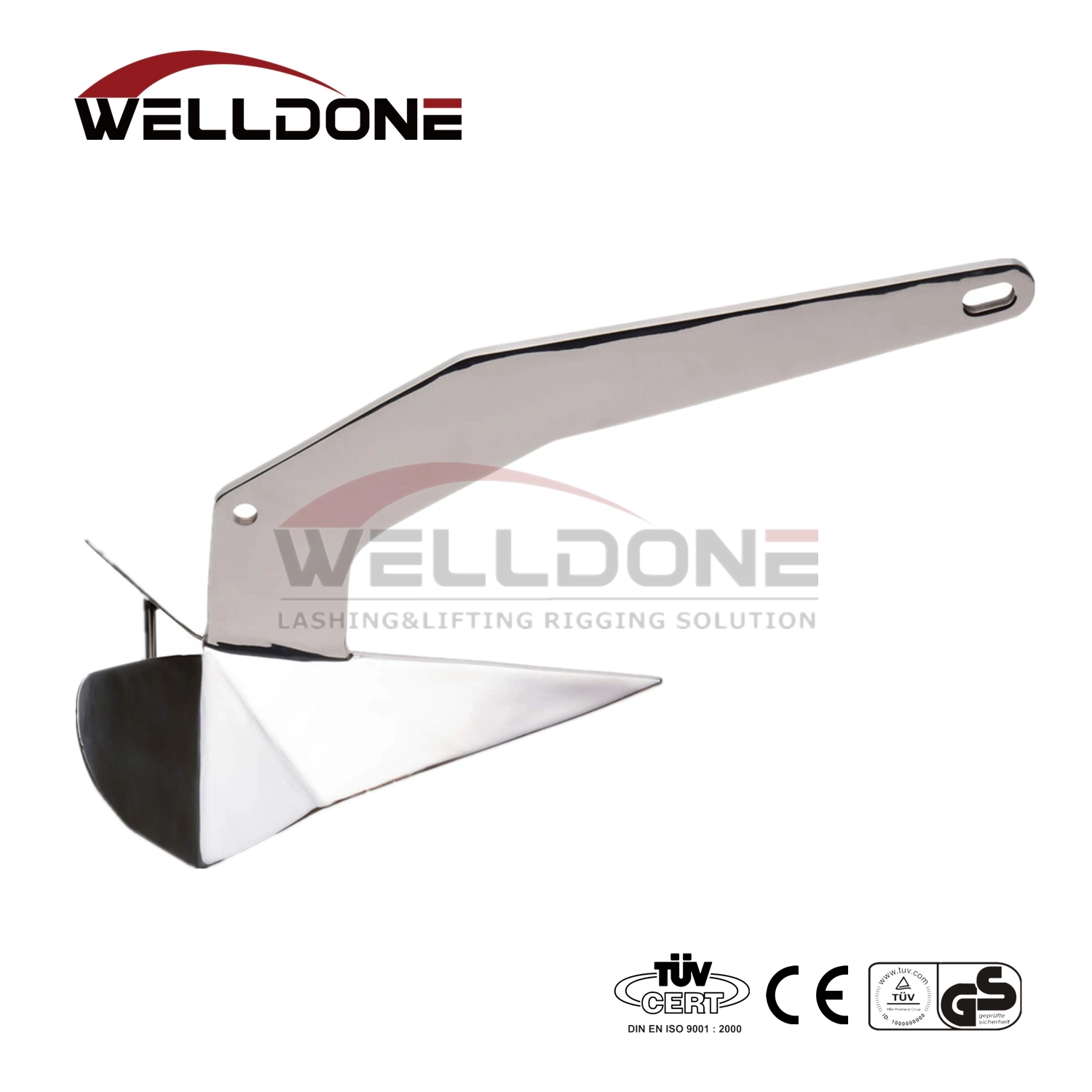 Stainless Steel Delta Anchor SS316 HDG Delta Anchor for Boat