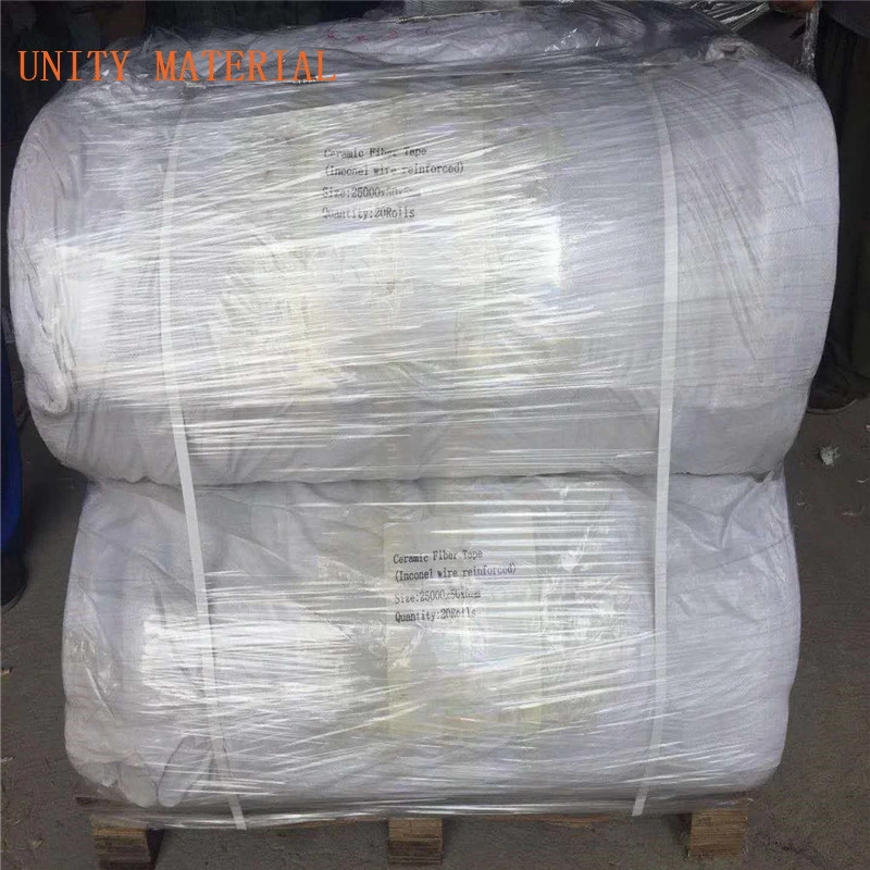 High Temperature Ceramic Fiber Tape Textiles for Wrapping Gas Pipe