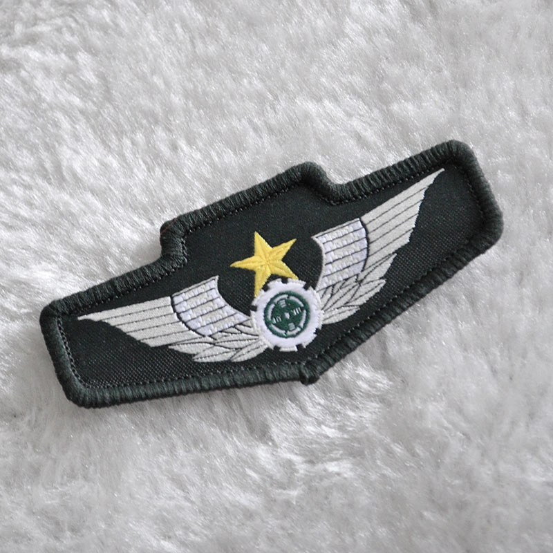 High quality/High cost performance  Woven Patch Shoulder Badge for Garment/Clothing/Apparel