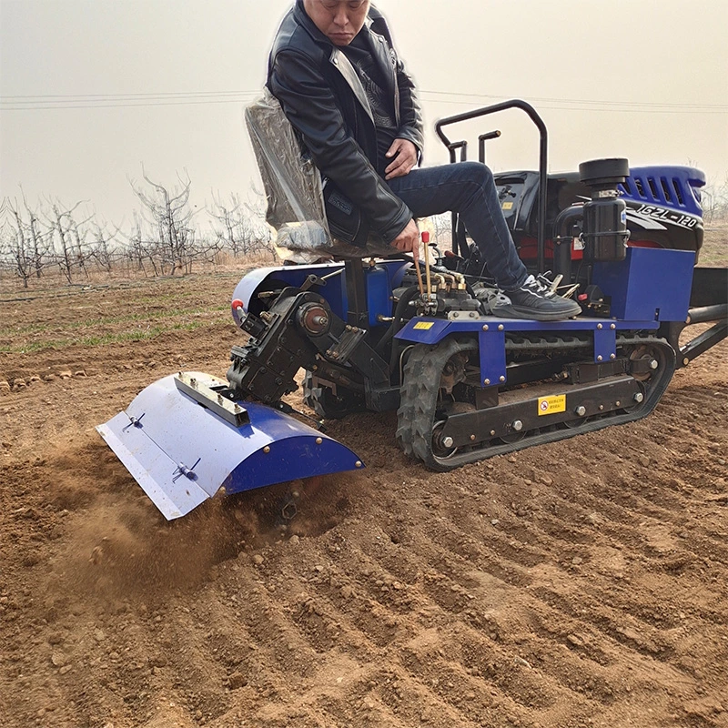 25hp Power Farm Cultivator Rotary Tiller Landwirtschaftlichen Mini Raupentraktor