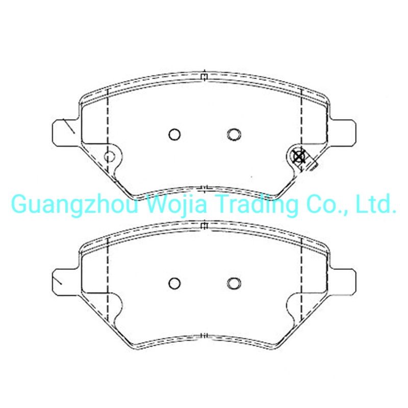 Auto Parts Disc Brake (Front Axle) Brake Pad T15-6gn3501080 for Chery / Geely