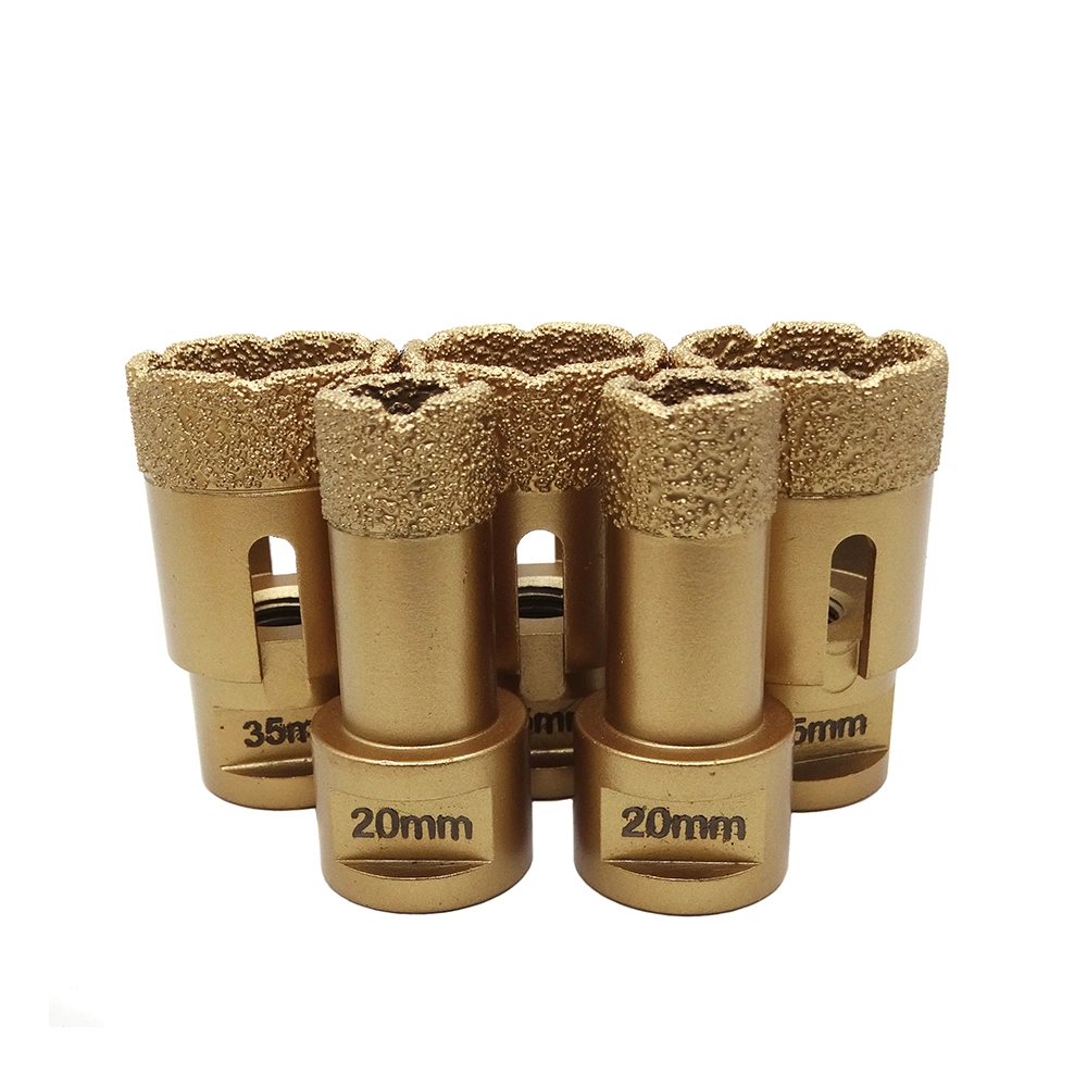 6mm -125mm Vacuum Brazed Drilling Core Bits Diamond