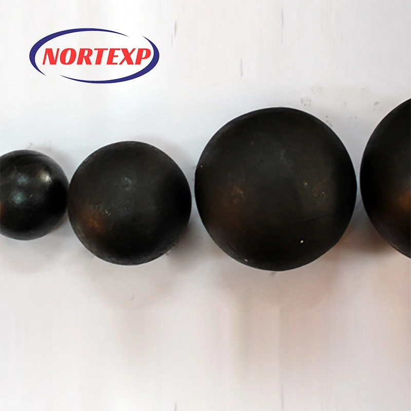 Grinding Steel Ball Forged by Abrasive Material Using for Mineral