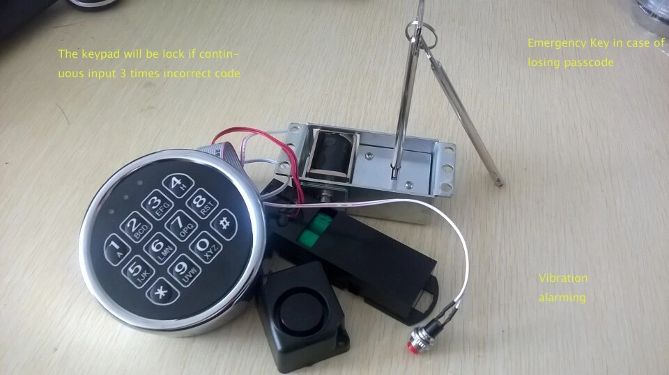 China Made Digital Keypad Password Lock Safe Lock for Deposit Vaults