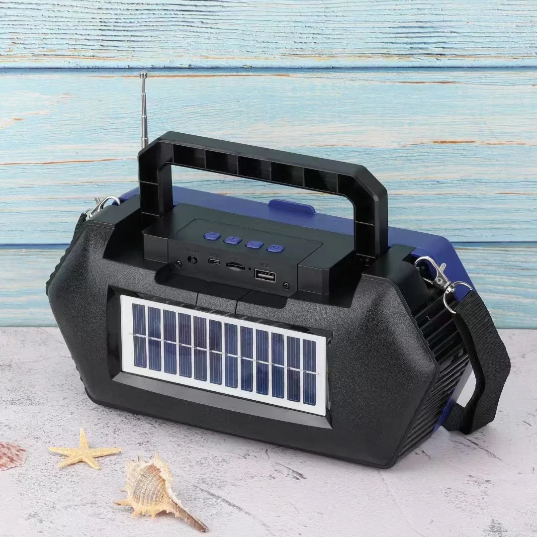 New Design P80s Mini Wireless Lound Speaker for Solar Funtion Hotseling